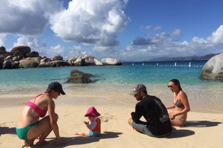 Bring your baby to St. John | Kindred Spirit - St. John USVI Catamaran Charter Bring your baby to St. John