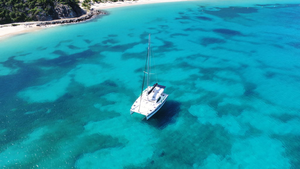 yacht day trips in the USVIs-Kindred Spirit