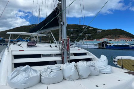 outer-deck | Kindred Spirit - St. John USVI Catamaran Charter
