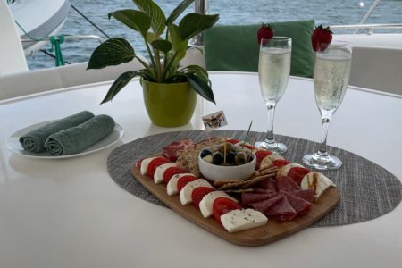 snack-spread | Kindred Spirit - St. John USVI Catamaran Charter
